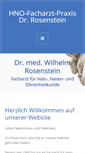Mobile Screenshot of dr-rosenstein.com